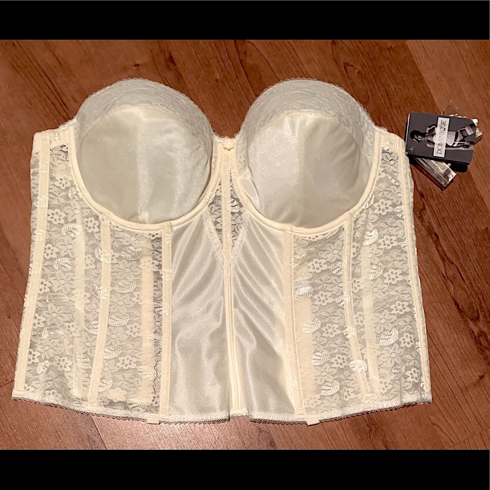 Corset 38F Satin and Lace